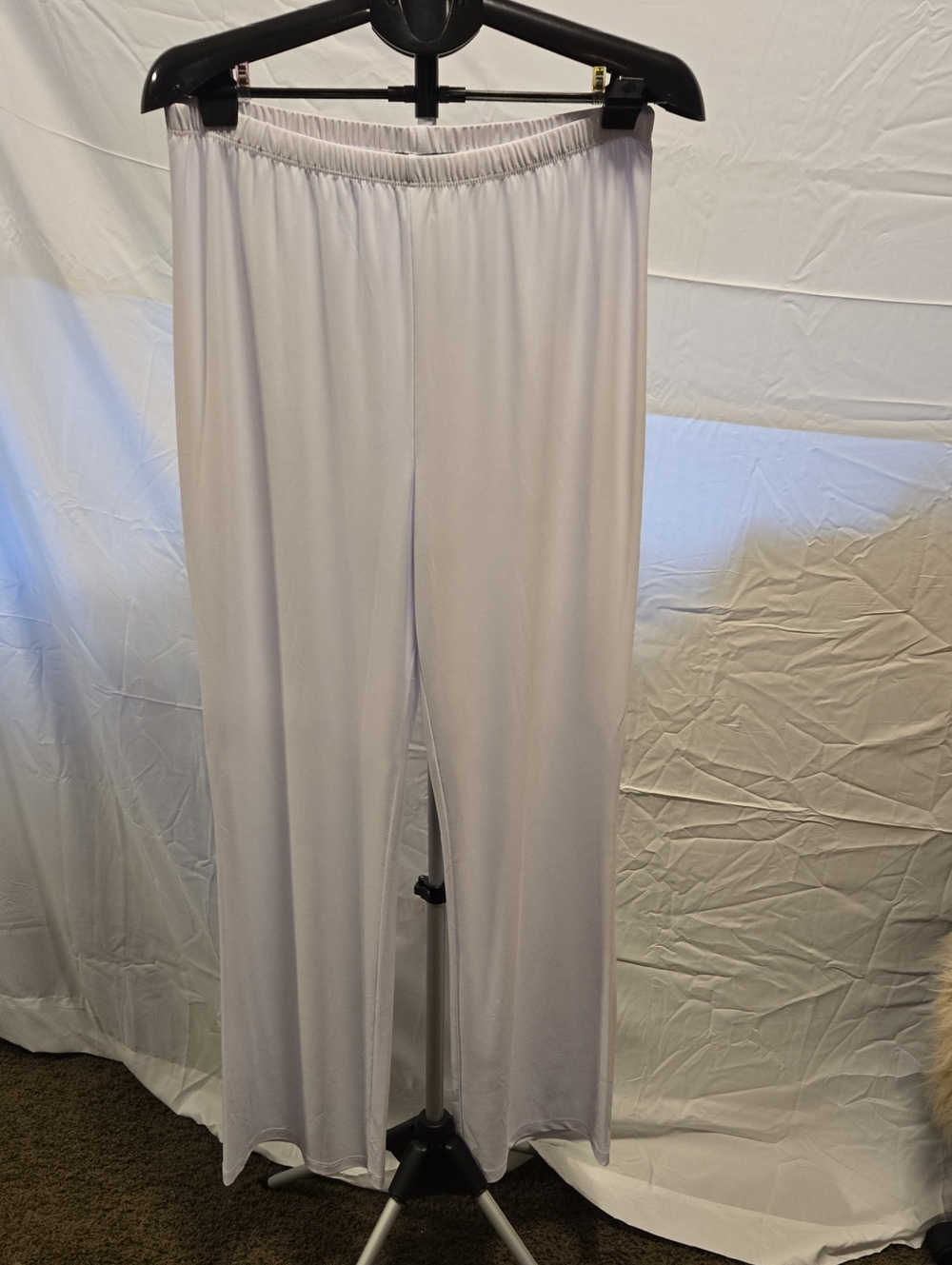 Slinky Brand Wide-Leg Pull-On Pants